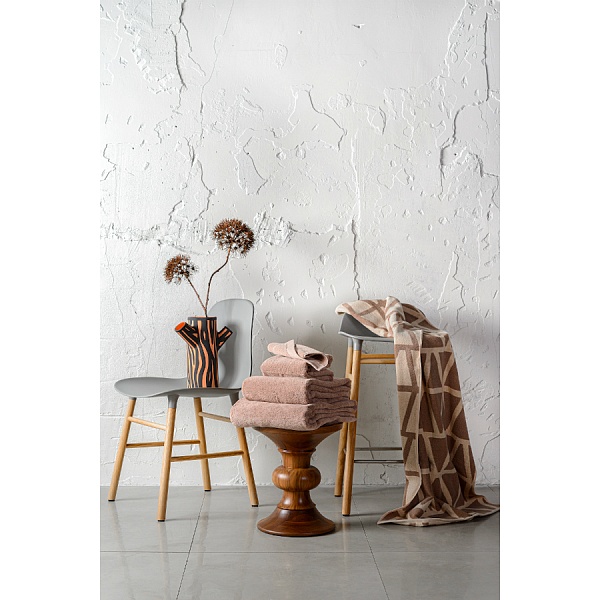 Полотенце банное 70 х 140 см Tkano Essential коричневый