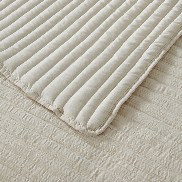 Комплект покрывало и наволочка 160 х 220 см Sofi de Marko Фрида кремовый