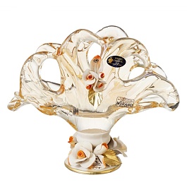 Салфетница White Cristal Янтарь