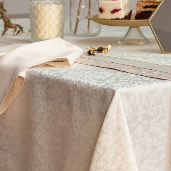 Скатерть 140 х 180 см Sofi de Marko Бекки молоко