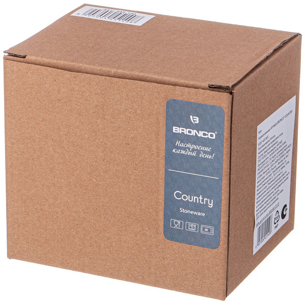 Кружка 435 мл Country Side, серо-зеленый