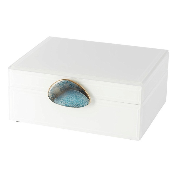 Шкатулка 19x15x8 см ONYX белый