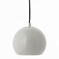 Лампа подвесная Frandsen Ball светло-серый глянцевый