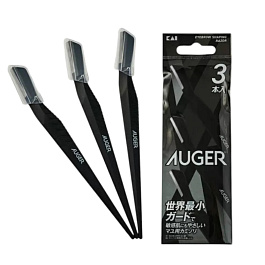 Комплект косметических бритв для бровей и лица AUGER , 3 шт