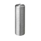 Свеча-цилиндр 25 см Bougies la Francaise серебро