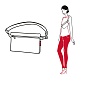 Сумка поясная Reisenthel Beltbag flat reflective