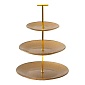 Блюдо 3х-ярусное 30 см Excellent Houseware в ассортименте