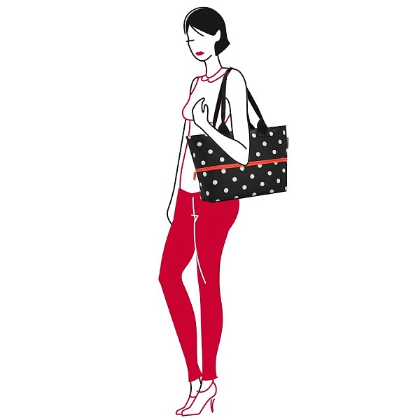 Сумка shopper e1 mixed dots