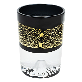 Рюмка Gold Leaf Fuli Chilled Sake Shot Glass Black  85 мл