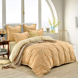 Комплект постельного белья евро Sofi de Marko Сангрия сатин