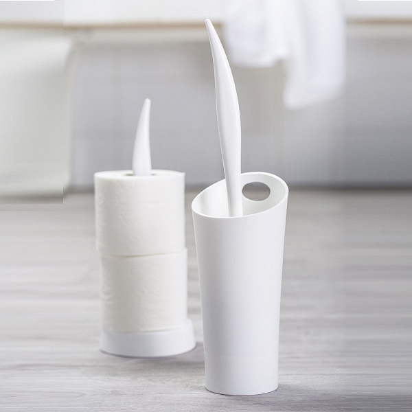 Держатель для туалетной бумаги Sense organic серый