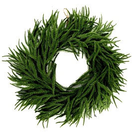 Венок еловый 60 см Азалия зеленый
