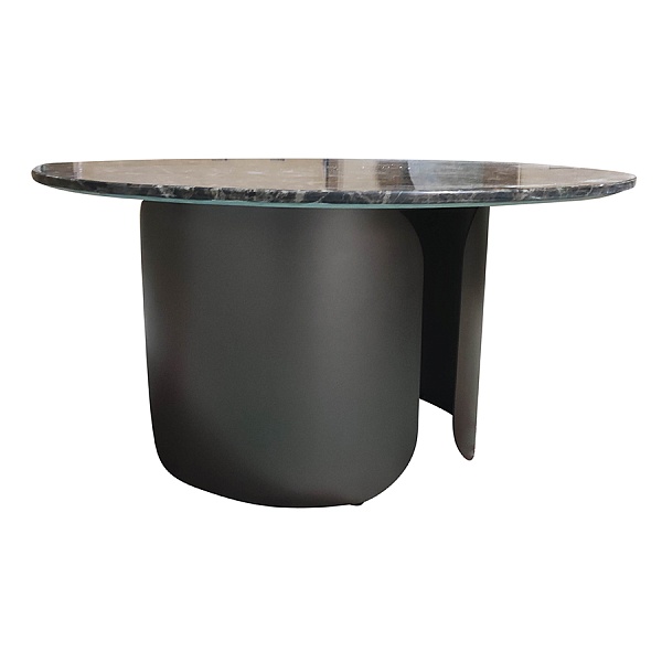 Столик кофейный inger, D80 см, коричневый