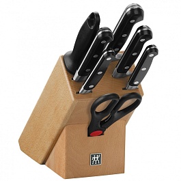 Набор ножей в подставке Zwilling Professional S 8 предметов