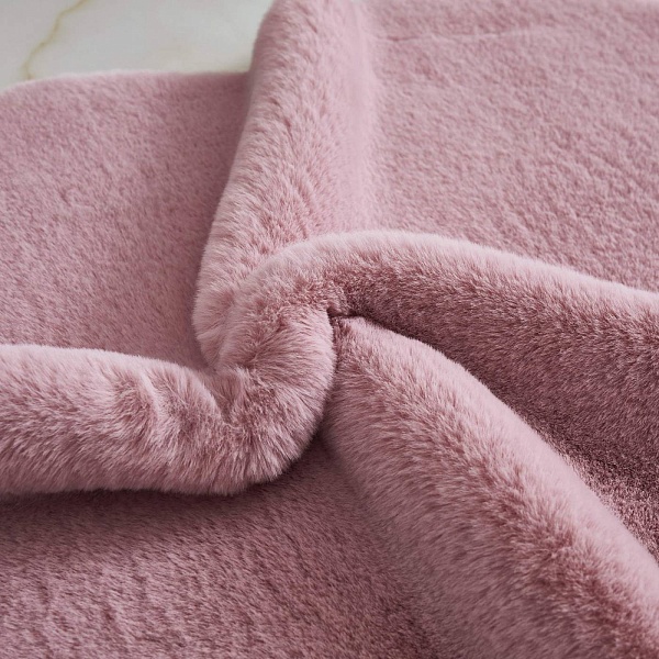 Коврик Плюшевый (пудра) 60х90