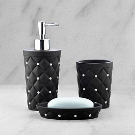 Набор аксессуаров для ванной Sofi de Marko №24 чёрный