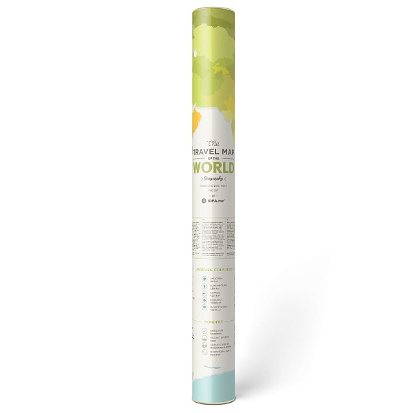 Карта Travel Map Geography World