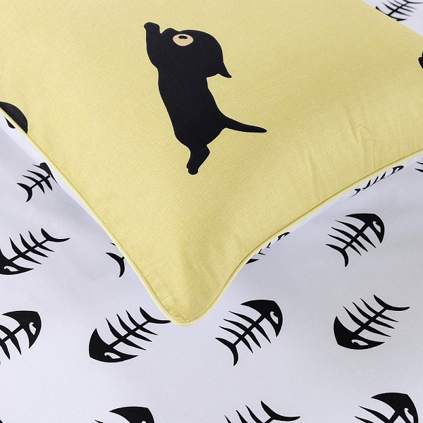 Комплект постельного белья детский Sofi de Marko Кити жёлтый