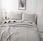 Комплект покрывало и наволочки 240 х 260 см Sofi de Marko Глория серебро