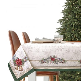 Скатерть 140 х 240 см Le Gobelin Елочные украшения