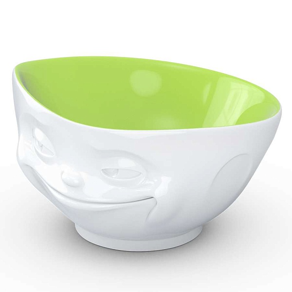 Чаша 500 мл Tassen Grinning белый-фисташковый