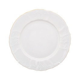 Набор тарелок 19 см 6 штук Bernadotte Белый узор