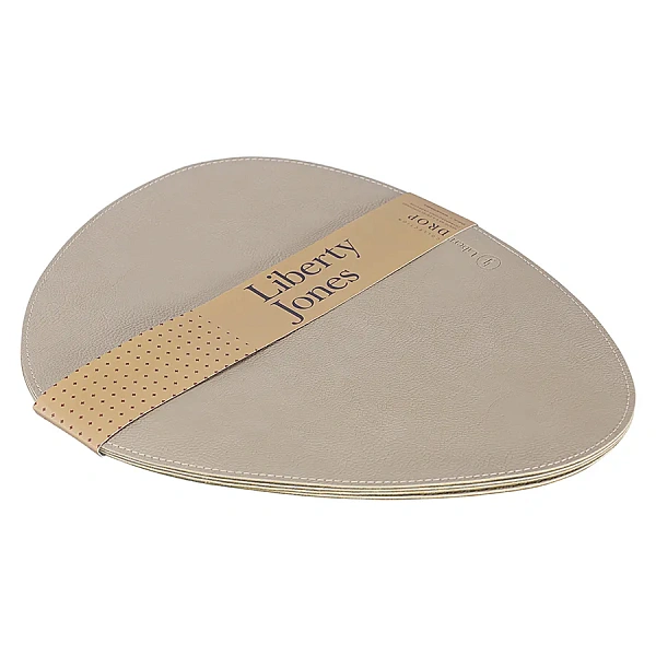 Набор салфеток сервировоч. 4шт 33х41 см, Drop зеленый/бежевый