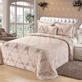 Комплект покрывало и наволочки 240 x 260 см Sofi de Marko Эльза розовый