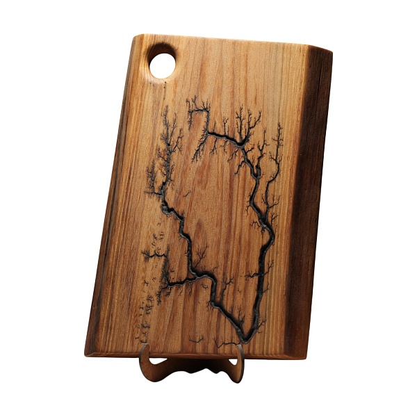 доска "Натура с молниями Лихтенберга", стандарт