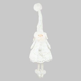 Украшение подвесное Девочка 19 х 10 x 51 см Азалия белое