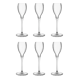 Набор бокалов для ликера 6 шт 70 мл  Luigi Bormioli Magnifico