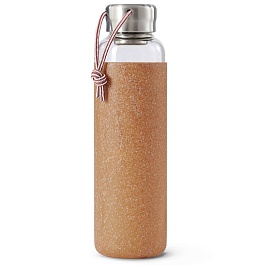 Бутылка для воды стеклянная 600 мл Black+Blum светло-коричневый