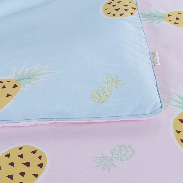 Комплект постельного белья детский Sofi de Marko Ананасик голубой
