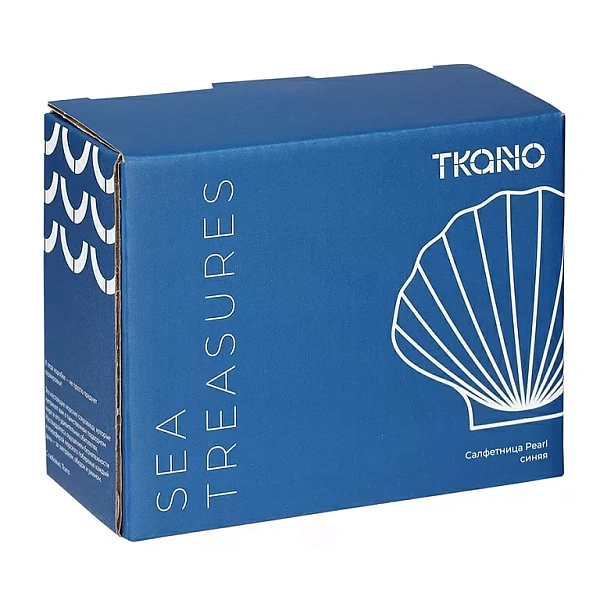 Салфетница Tkano Pearl Sea treasures серая