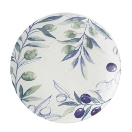 Тарелка закусочная 20 см Casa Domani Оливковая роща
