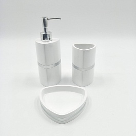 Набор для ванны №55 Sofi de Marko Белый глянец