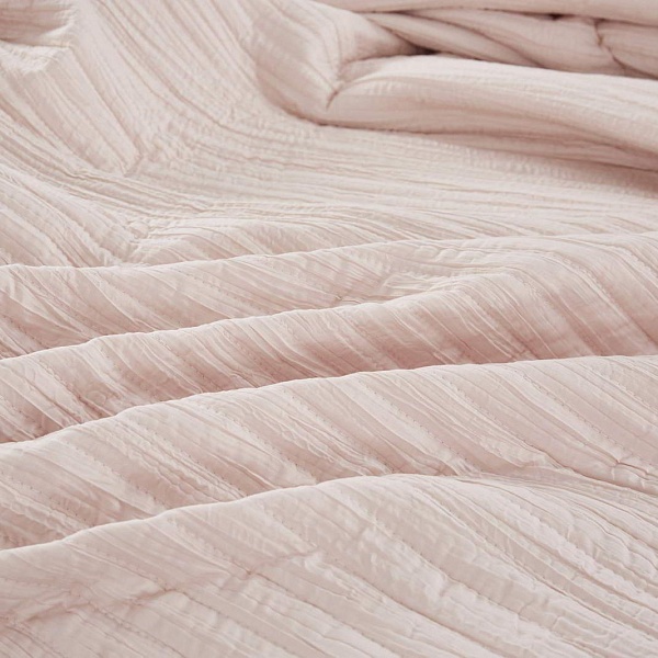 Комплект покрывало и наволочка 160 х 220 см Sofi de Marko Фрида пудра