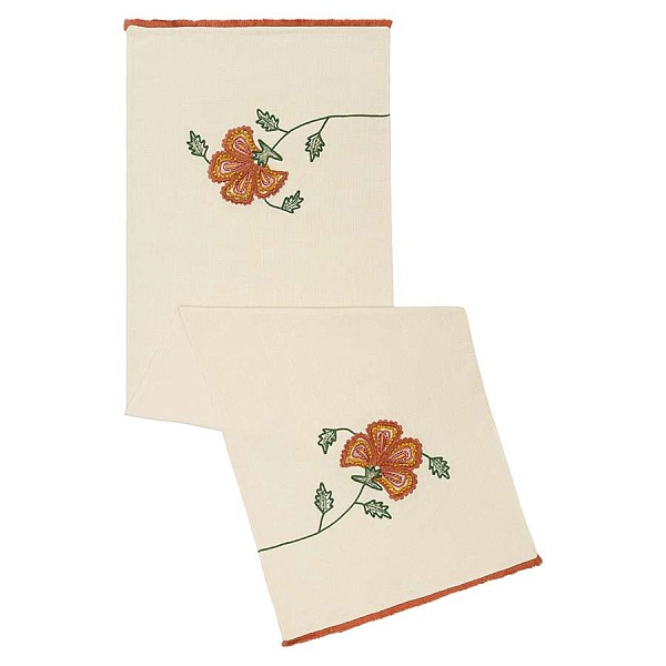 Дорожка 45 х 150 см Tkano Spring flower Ethnic