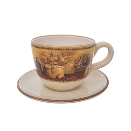 Чайная пара 500 мл LCS Натюрморт