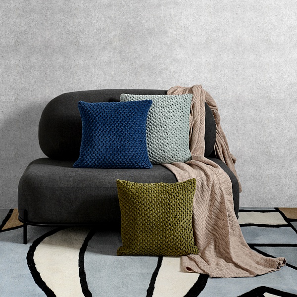 Покрывало вафельное 230 х 250 см Tkano Ethnic бежевый