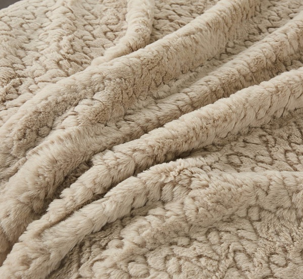 Теодор (беж) Покрывало 160х220