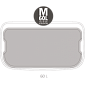 Мусорный бак 60 л Brabantia Touch Bin Bo Hi белый