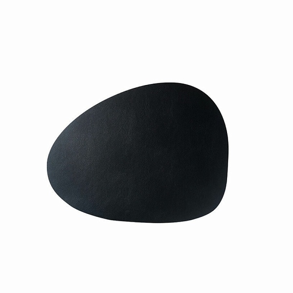 Салфетка подстановочная фигурная 37 х 44 см Skinnatur charcoal black