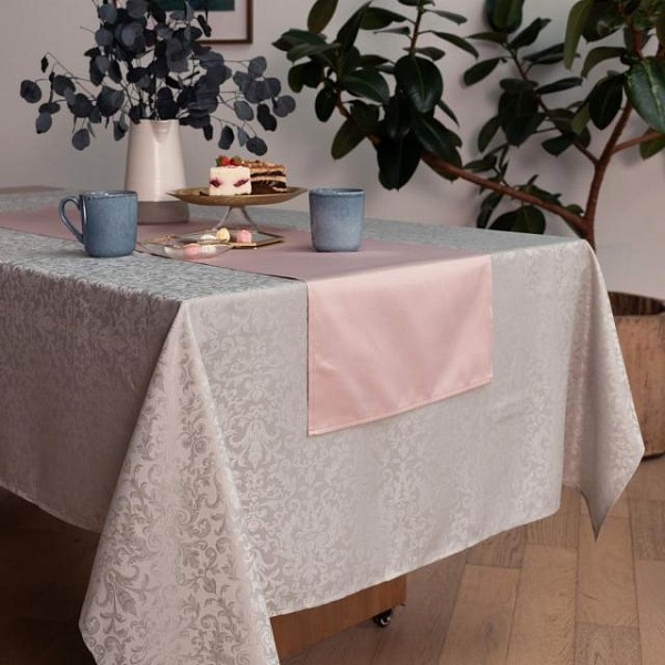 Скатерть 140 х 180 см Sofi de Marko Бекки серый