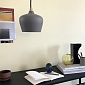 Лампа подвесная 25 см Frandsen Cohen large серый