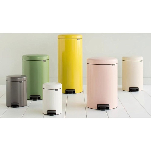 Мусорный бак 5 л Brabantia NewIcon бежевый
