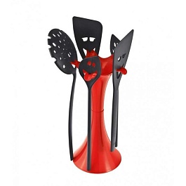 Набор кухонных аксессуаров MEETING POINT Koziol красный