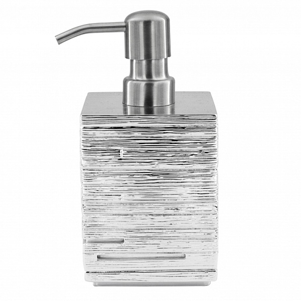 Дозатор для жидкого мыла 430 мл Ridder Brick Silver