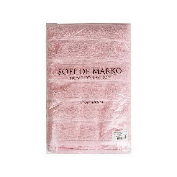 Полотенце 100 х 150 см Sofi de Marko Lilly розовый