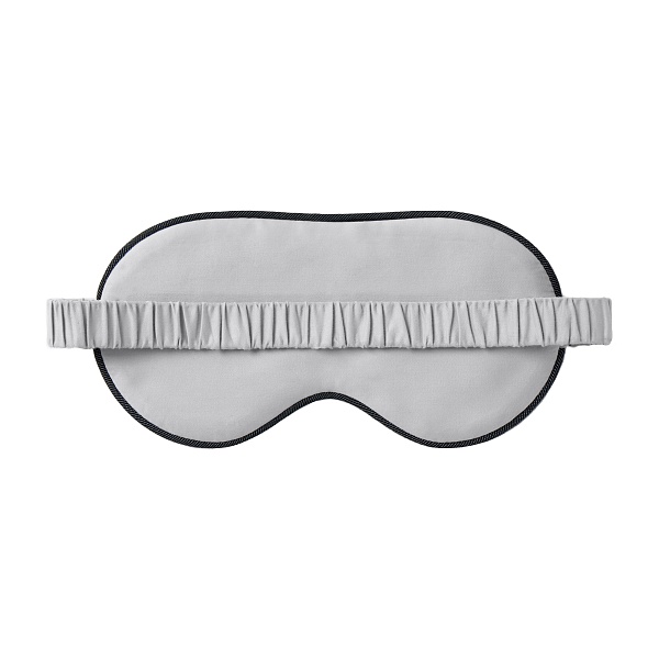 Маска для сна Soft Silver 23 х 10 см, благородное серебро